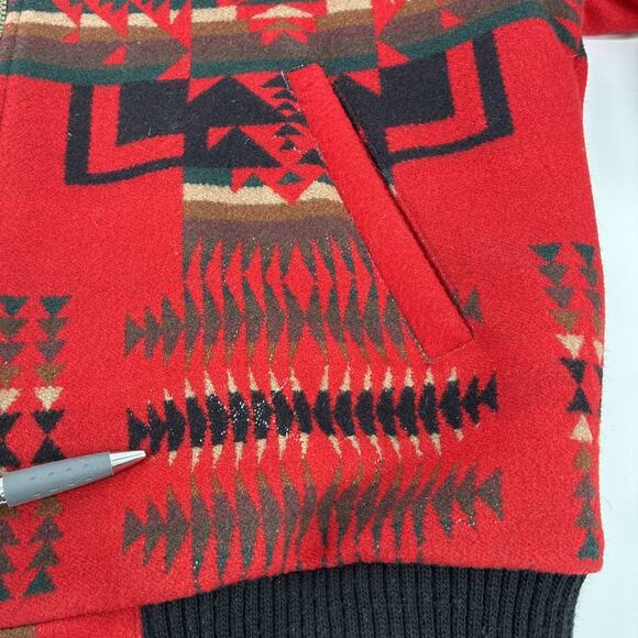 Vintage Pendelton Jacket Men Medium Wool Aztec High Grade Western Wear Rancher - Picture 13 of 16